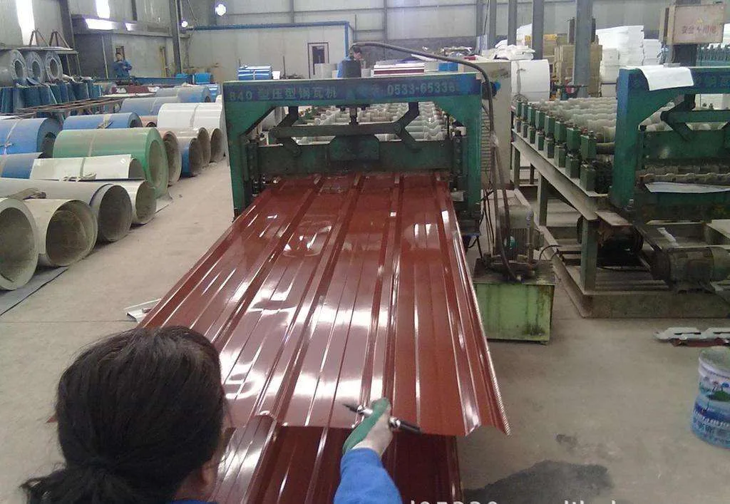 PPGI color coated steel used for home appliances refrigerators and industrial equipment