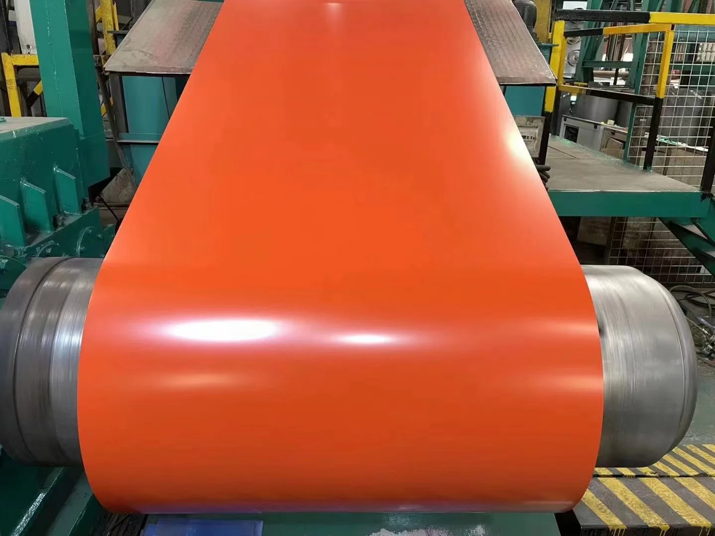 PPGL pre-painted galvalume steel coil sample for comparison