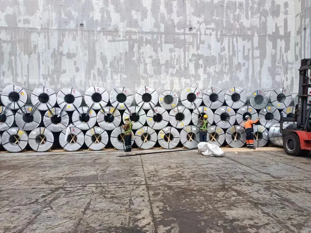 PPGI steel coil break bulk vessel shipment