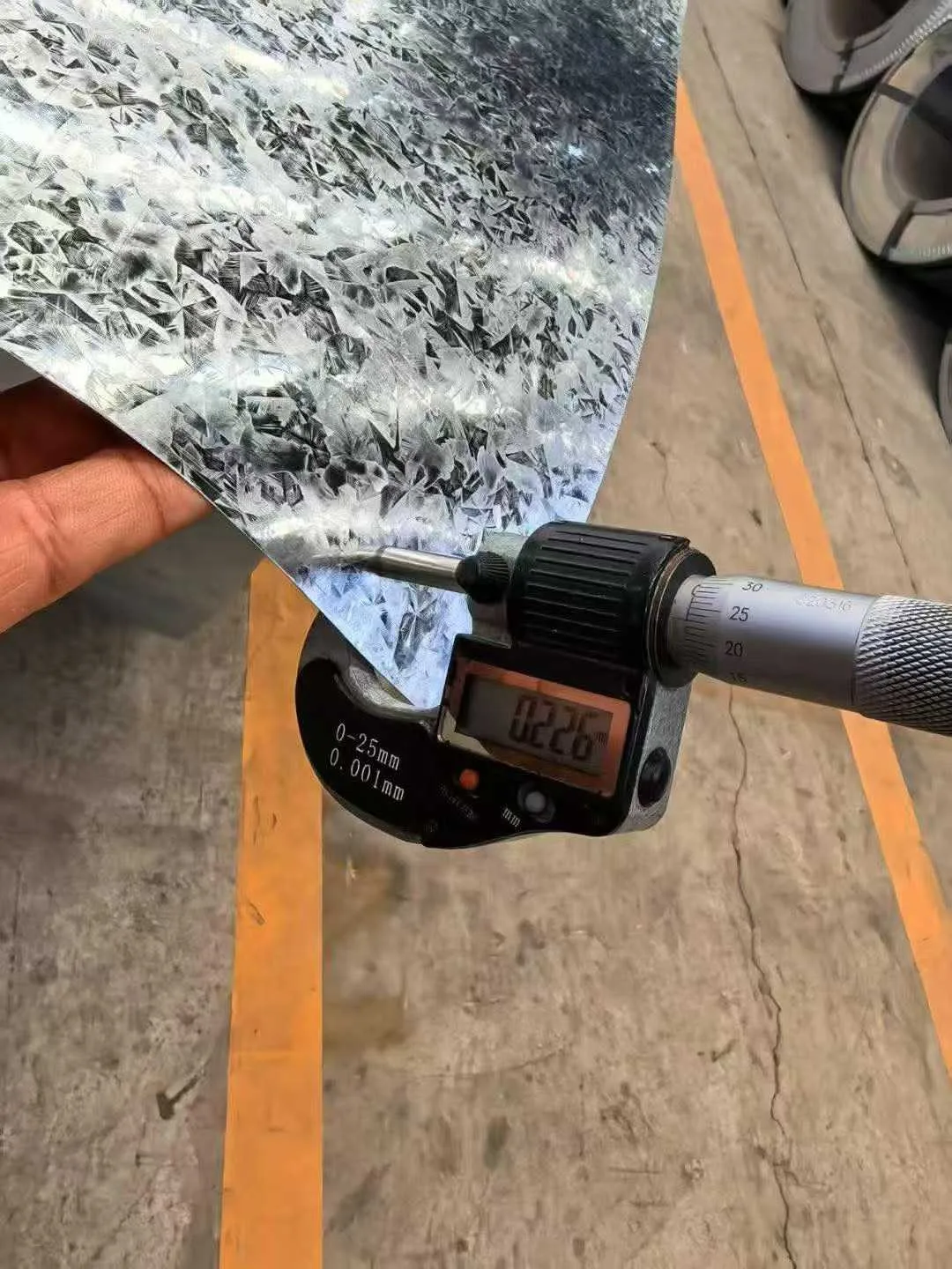 Quality inspection for Hot Dip Galvanized Steel Coil - HDG Coil Z60-Z275
