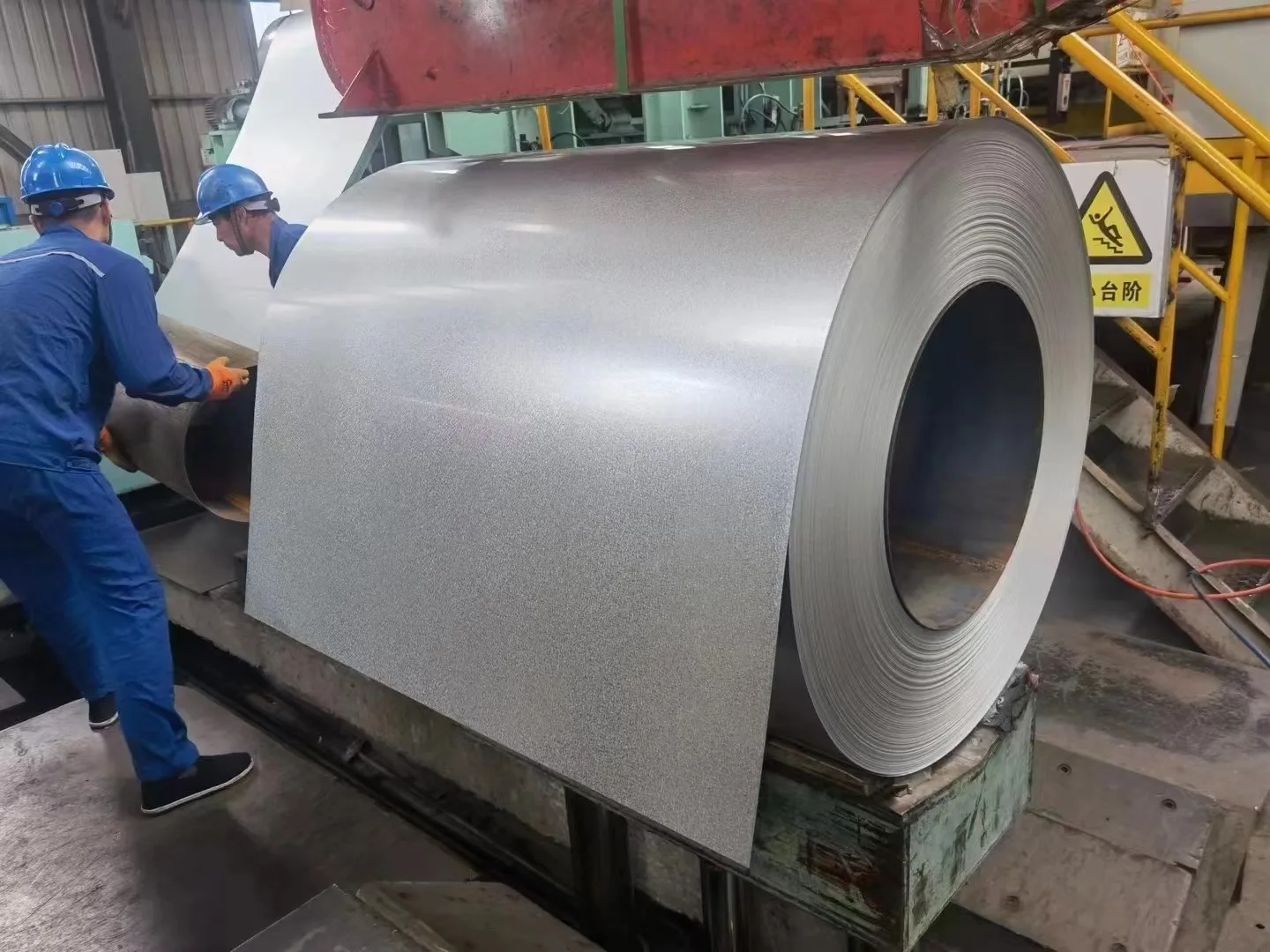 Galvalume steel coil production
