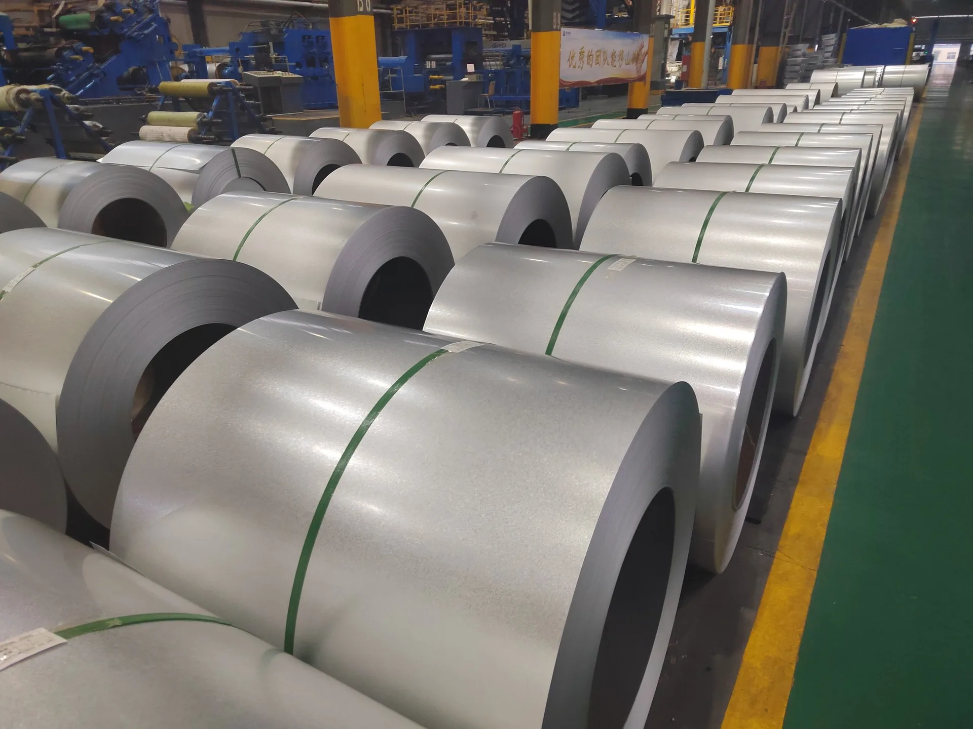 Roofing & Cladding application for 55% Aluminum-Zinc Steel Coil - AZ150 Galvalume Standard