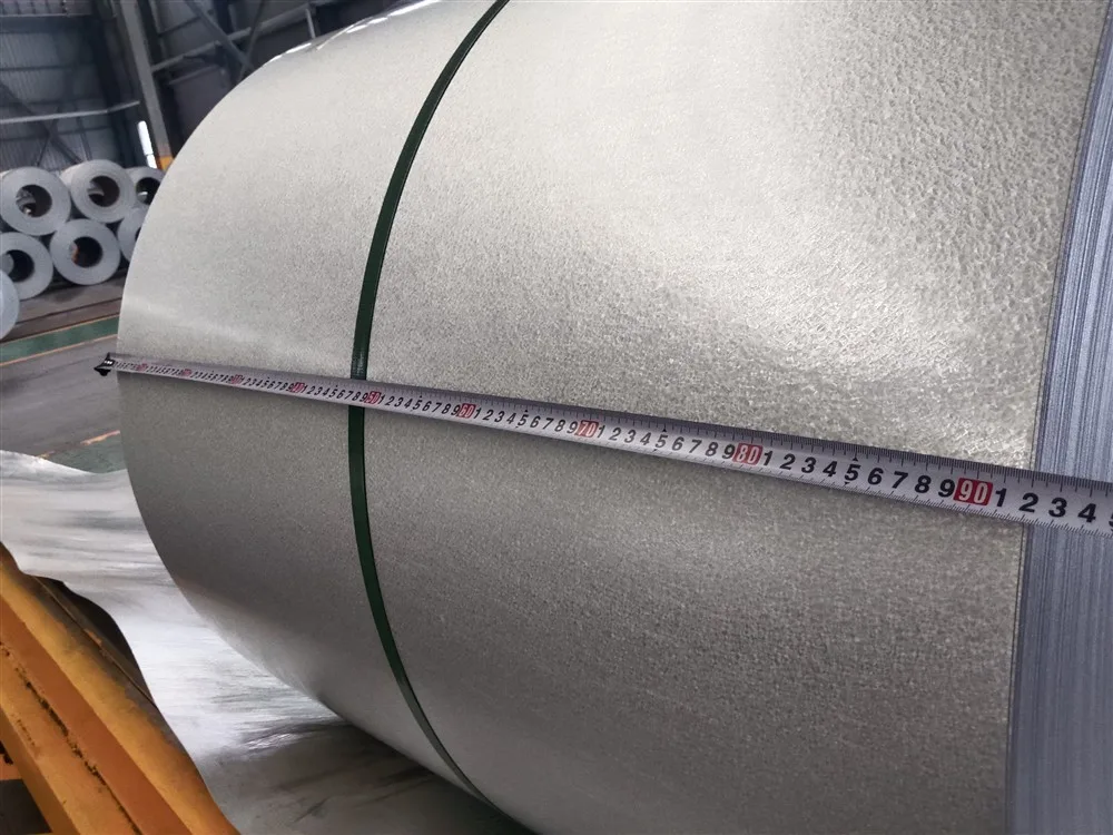 Surface treatment comparison on Galvalume steel coil including passivation and anti-fingerprint film