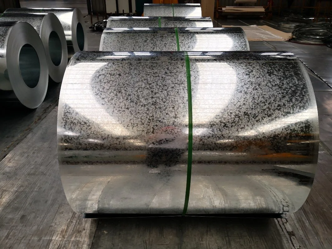 Hot Dip Galvanized Steel Coil - HDG Coil Z60-Z275 surface close up