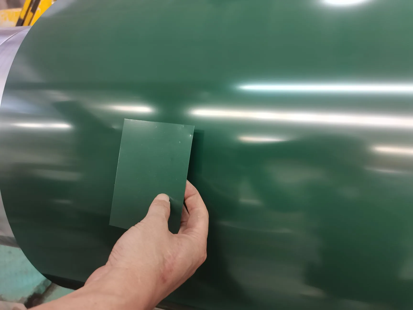 PPGL Steel Coil - Pre-Painted Galvalume Factory Direct surface close up