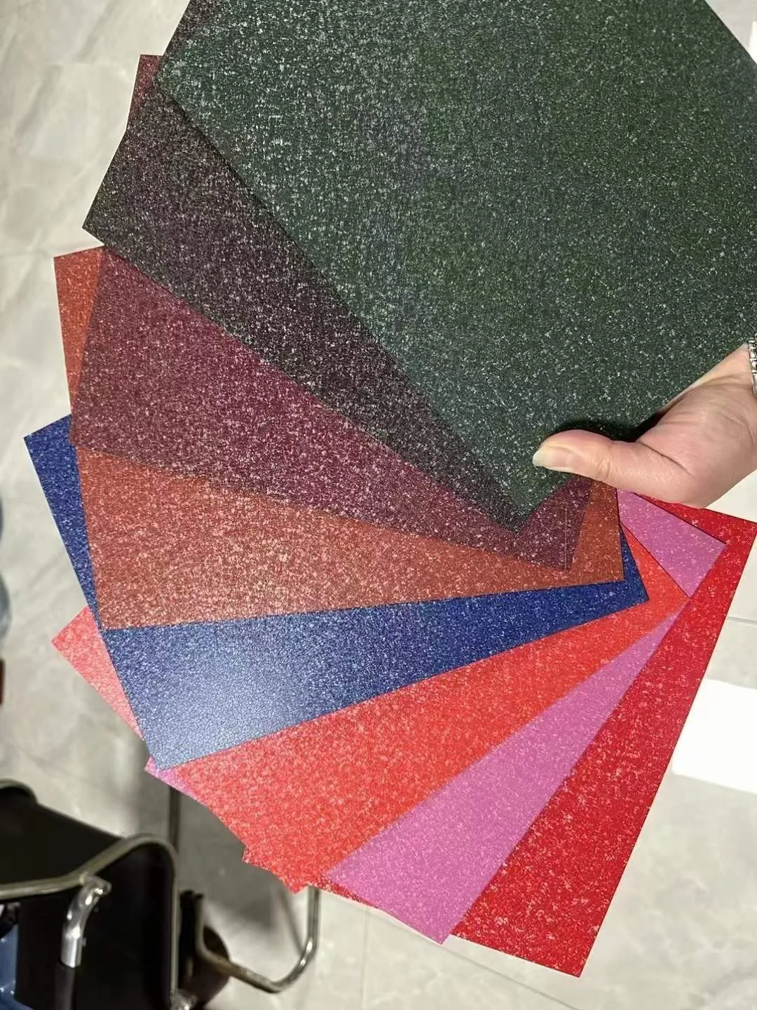 Quality inspection for Wrinkle Textured PPGI Coil - Embossed Matte Color GI