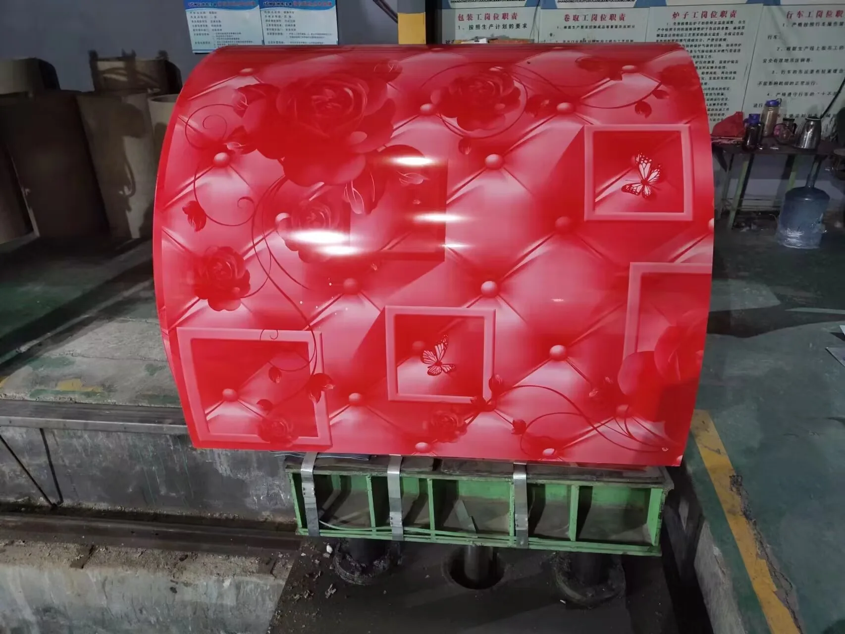 PPGI coil — packaging for Dominican Republic export