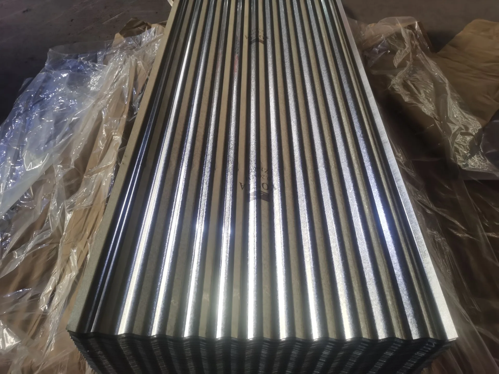 Commercial Building application for Corrugated Roofing Sheet - Wave Profile Metal Roof Panel